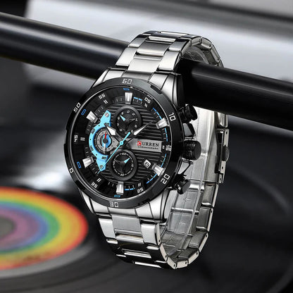 Curren Chrono-Master Steel Fusion