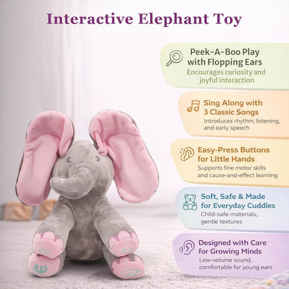 Animated Singing Elephant Plush Toy