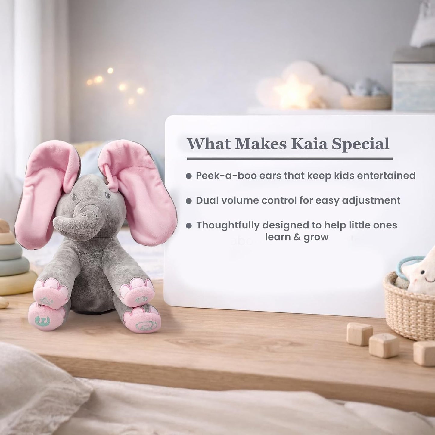 Animated Singing Elephant Plush Toy