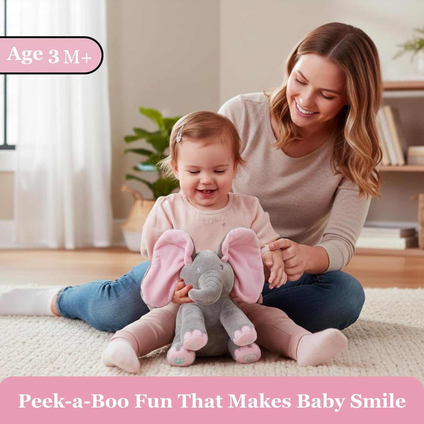 Animated Singing Elephant Plush Toy