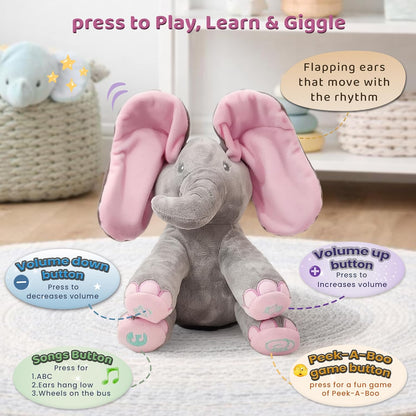 Animated Singing Elephant Plush Toy